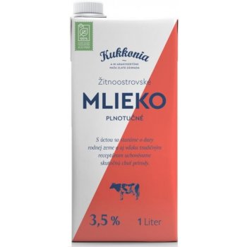 Kukkonia Trvanlivé plnotučné mlieko 1 l od 3,05 € - Heureka.sk