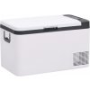Chladiaci box s rukoväťou čierno-biely 25 l PP a PE-ForU-51780