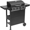 STREND PRO Plynový Gril Malaga, BBQ, 4 horáky