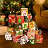 Adventný kalendár - plniteľné krabičky 24 ks
