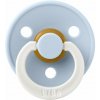 BIBS Cumlík z prírodného kaučuku nočný Colour 1ks, veľkosť 2 - Baby Blue