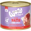 WOW Cat Adult Paté Hovädzie s moriakom 200 g