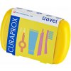 Curaprox Travel Set zubná kefka + CPS medzizubné kefky 2 ks + zubná pasta 10 ml darčeková sada, žltý
