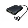 i-tec USB-A/USB-C Dual 4K HDMI Video Adapter