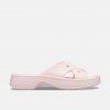 Crocs Classic Womens Cross Strap Pink Milk
