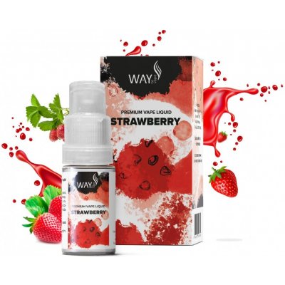 WAY to Vape Strawberry objem: 10ml, nikotín/ml: 0mg