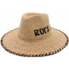 Fiebig - Headwear since 1903 Dámsky letný béžový Fedora klobúk - nekrčivý slamený klobúk Rock Fan Veľkosť: 57 cm (M)