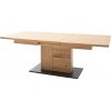 Linea Natura JEDÁLENSKÝ STÔL, trámový dub, antracitová, farba duba, 180/100/77 cm - Obývacie zostavy - 000196065323