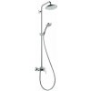 Hansgrohe Croma 220 Sprchový set Showerpipe 220 s batériou, 1 prúd, chróm 27222000-HG