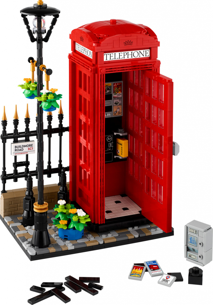 LEGO® Ideas 21347 Červená londýnska telefónna búdka