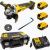 DeWALT DCG405P3 Aku uhlová brúska 125mm XR (18V/3x5,0Ah) kufor Tstak