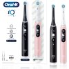 Oral-B iO6 elektrická zubná kefka DUO Black & Pink Sand 2 ks
