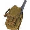 CONDOR OUTDOOR sumka MOLLE HHR na rádio COYOTE BROWN