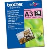 Brother fotopapír BP60MA3, 25 listů A3, Foto Matt, 190g