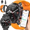 Inteligentné hodinky Smart-Trend SMARTWATCH MUŽSKÉ ROZHOVORY F18 BLACK oranžová
