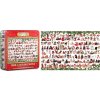 Puzzle Eurographics Puzzle v plechovej krabičke Vianočné psy 1000 dielikov (8051-0939)
