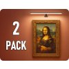 ORNO LED kúpeľňové svietidlo nad zrkadlo, 18W, IP44/2-PACK! [AD-OM-6209L4/B]