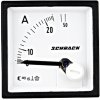 Ampérmeter AC, 48x48mm, 25A AC , priamy, analógový