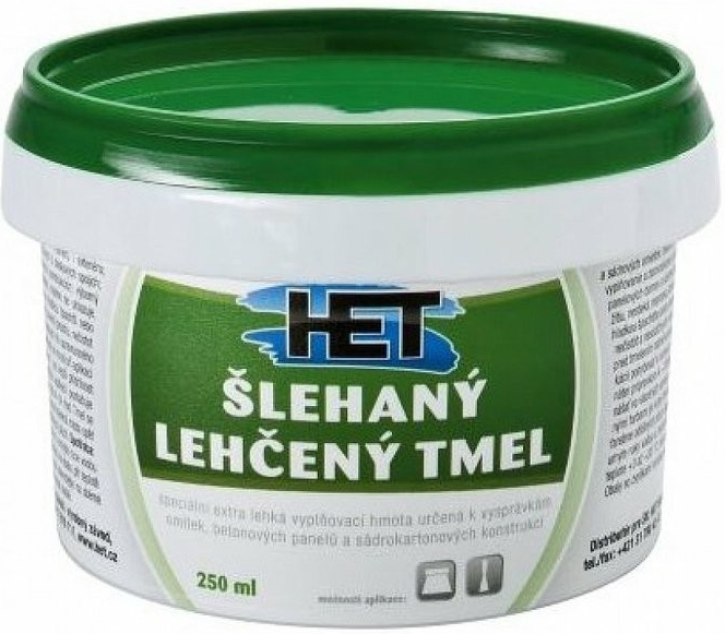 HET Šľahaný ľahčený tmel 250g