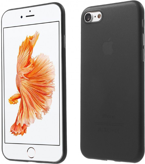 Púzdro AppleKing ultratenký 0,3 mm Apple iPhone SE 2020/2022 / 8 / 7 - čierne