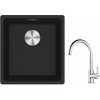 Súprava granitový drez Franke Maris 125.0698.004, kuchynská batéria Franke Lina 115.0693.228