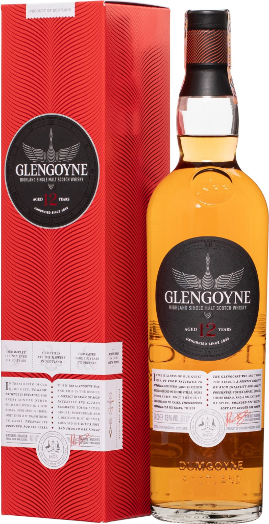 Glengoyne 12y 43% 0,7 l (kazeta)