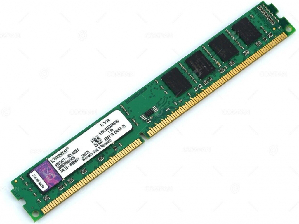 Kingston DDR3 4GB 1333MHz PC KVR1333D3N9/4G