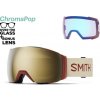 Snowboardové okuliare Smith I/O Mag XL terra slash | cp sun black gold mirror+cp storm rose flash 24 - Odosielame do 24 hodín