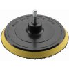Tanier unášací so suchým zipsom so stopkou, Ø125mm, pevný, EXTOL CRAFT