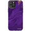 Picasee silikónový prehľadný obal pre Apple iPhone 12 Pro Max - Purple