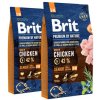 BRIT Premium By Nature Senior Malý Stredný S+M 2 x 8 kg