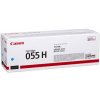 Canon originál toner 055 H C, 3019C002, cyan, 5900str., high capacity 3019C002