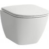 Laufen Lua - Závesné WC, Rimless, LCC, biela H8200834000001