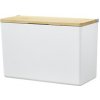 Tesa Úložný box Baboo s vekom XL matná biela bambus 160 x 242 x 102 mm