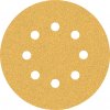 Bosch Brúsny papier EXPERT C470 s 8 otvormi pre excentrické brúsky, 125 mm, zrnitosť 60, 5 ks 2608900804