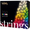 Twinkly Strings Special Edition chytré žárovky 250 kusů na stromeček ovládané prostřednictvím aplikace barevné 20 m