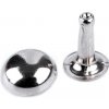 Duté nity Ø10 mm polguľaté - nikel (200 pár)