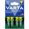 Varta RECH.AC.Power AA2600mAh BLI4 tužkový akumulátor typu AA Ni-MH 2600 mAh 1.2 V 4 ks; 5716101404