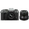 FUJIFILM X-T50 sivý + XC15-45 mm + XF 23mm f/2 R WR čierny