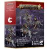 GW Warhammer W-AOS: Gloomspite Gitz Snarlboss and Wolfgit Retinue 3 figúrky