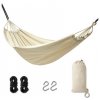 Záhradná brazílska hojdacia sieť boho 200 cm ekru 120 kg