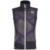 Pánska skialpinistická softshellová vesta Ortovox Col Becchei Vest Black raven XXL