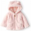 CARTER'S Bunda Sherpa na zips pink dievča 3m/veľ.62
