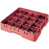 Cambro Kôš Camrack 16 pozícií, výška pohára 30 cm - Červená| TOM, R-16S1114-163