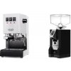 Gaggia New Classic EVO BC, white + Eureka Mignon Bravo, CR black