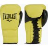 Boxerské rukavice Everlast Powerlock 2 Laced Pro Training neónovo žlté