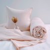 Mušelínové obliečky ROSE I Ritkavsuchu.sk Veľkost obliečky (vankúš+paplón): Štandard 50x60cm + 140x200cm ️ posteľná bielizeň