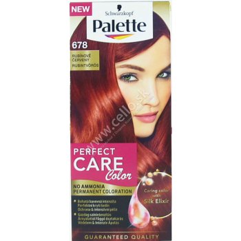 Schwarzkopf Perfect Color Care 678 Rubínovo červený farba na vlasy