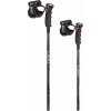 Dámske lyžiarske palice Leki Artena Airfoil 3D - black/dark anthracite/rosegold 125 čierna,šedá,zlatá 2025/26
