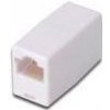 Digitus spojka RJ-45 netienená biela, pozlátené kontakty